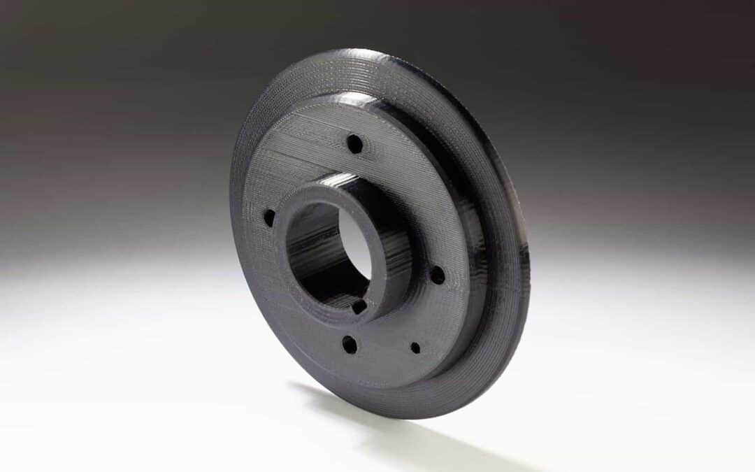 3D Printed Front Timing Flange using Nylon 645 Sample Print