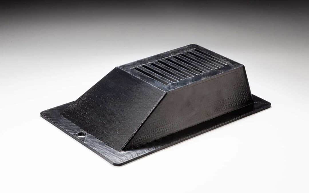 3D Refrigerator Vent using ABS Sample Print – Refigerator Vent