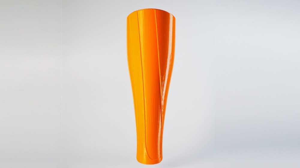 Sample Print (F410 3D Printer): Prosthetic Hybrid Cover