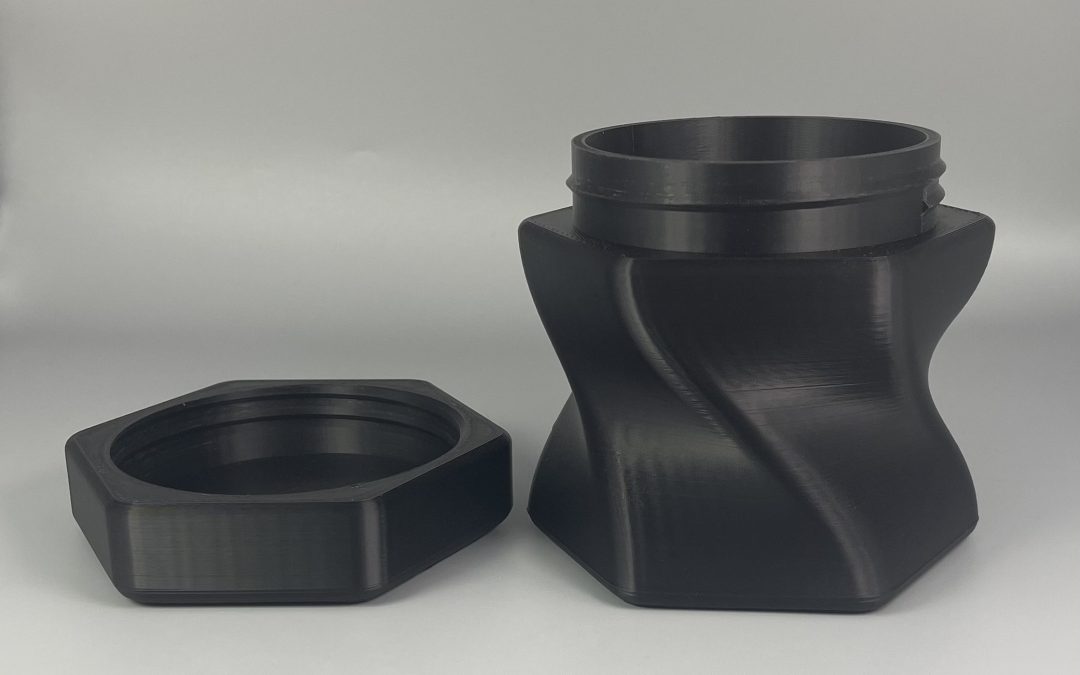 F200 Twisted Bottle Print