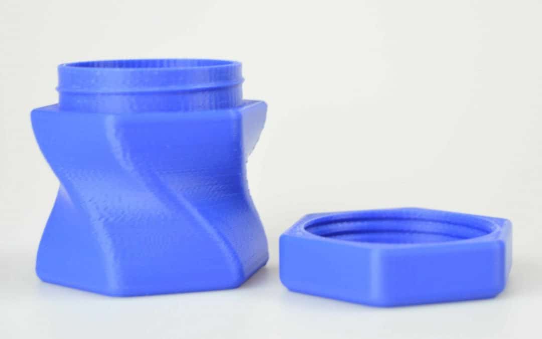 F400: Large Twisted Bottle (PLA) |  Fusion3