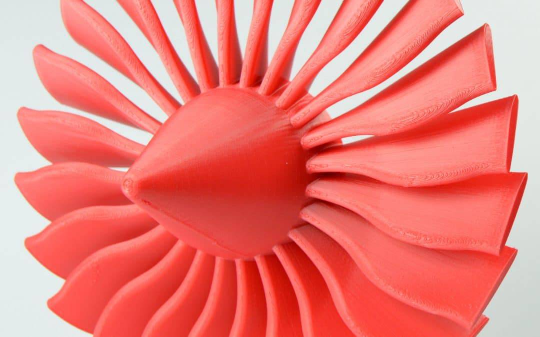 F400: Jet Engine Intake Fan (ABS) |  Fusion3