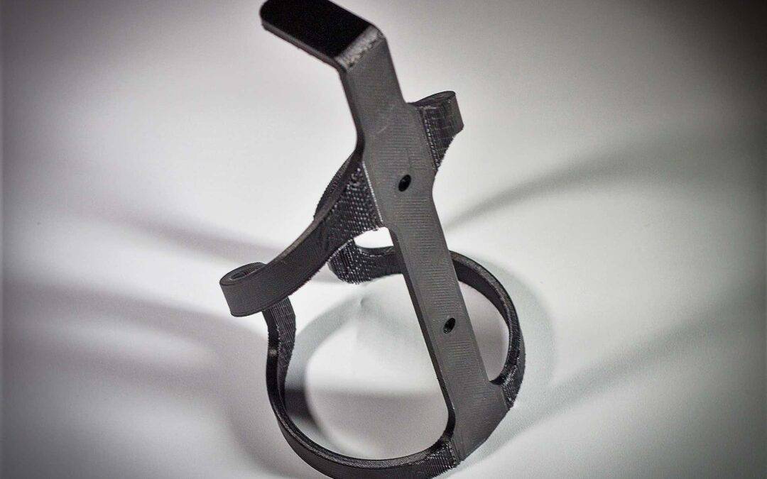3D Printed Bike Water Bottle Cage Sample Print