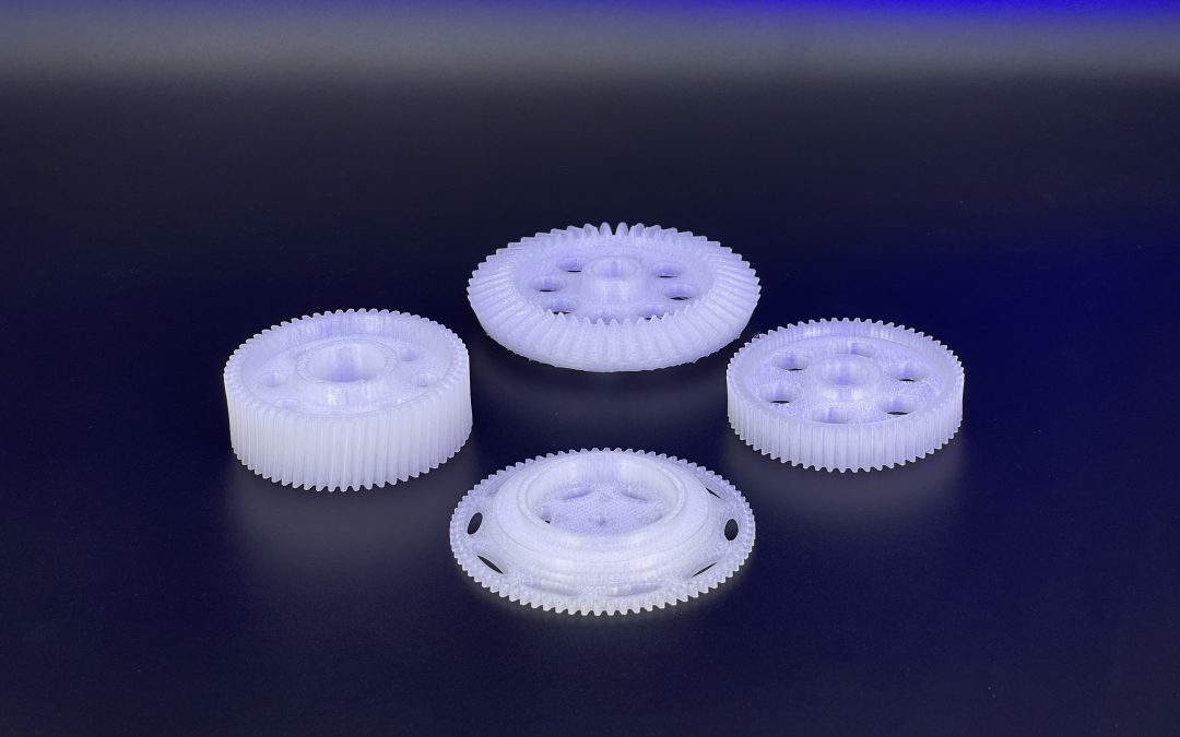 Fusion3 EDGE Sample Print: Set of Gears Alloy 910