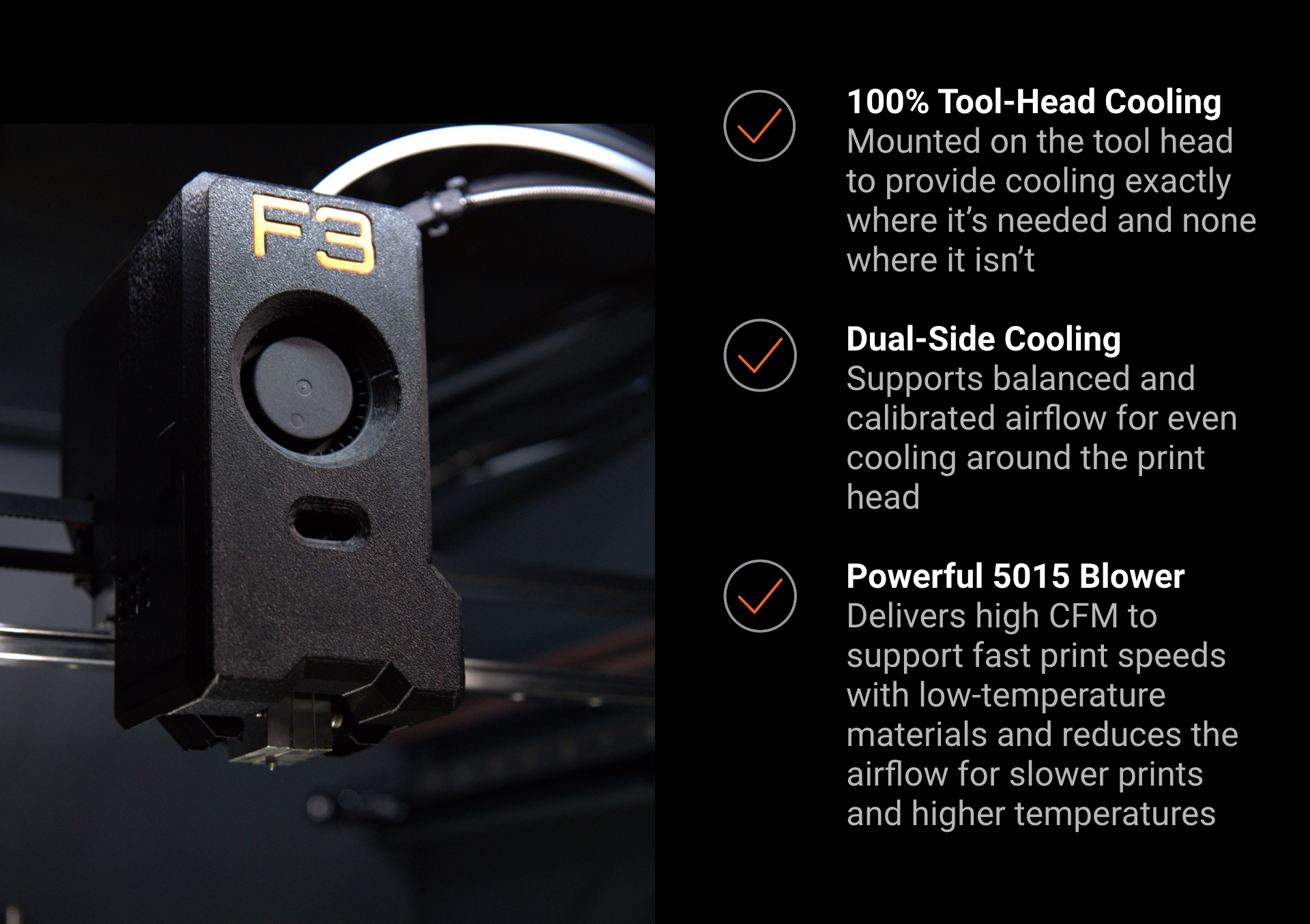 cooling optimized for f200