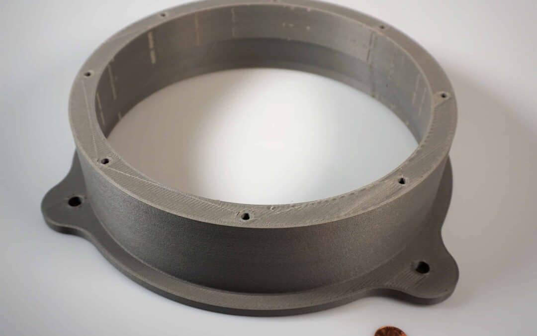 3D Printed Speaker Adapter Sample Print – Speaker Adapter