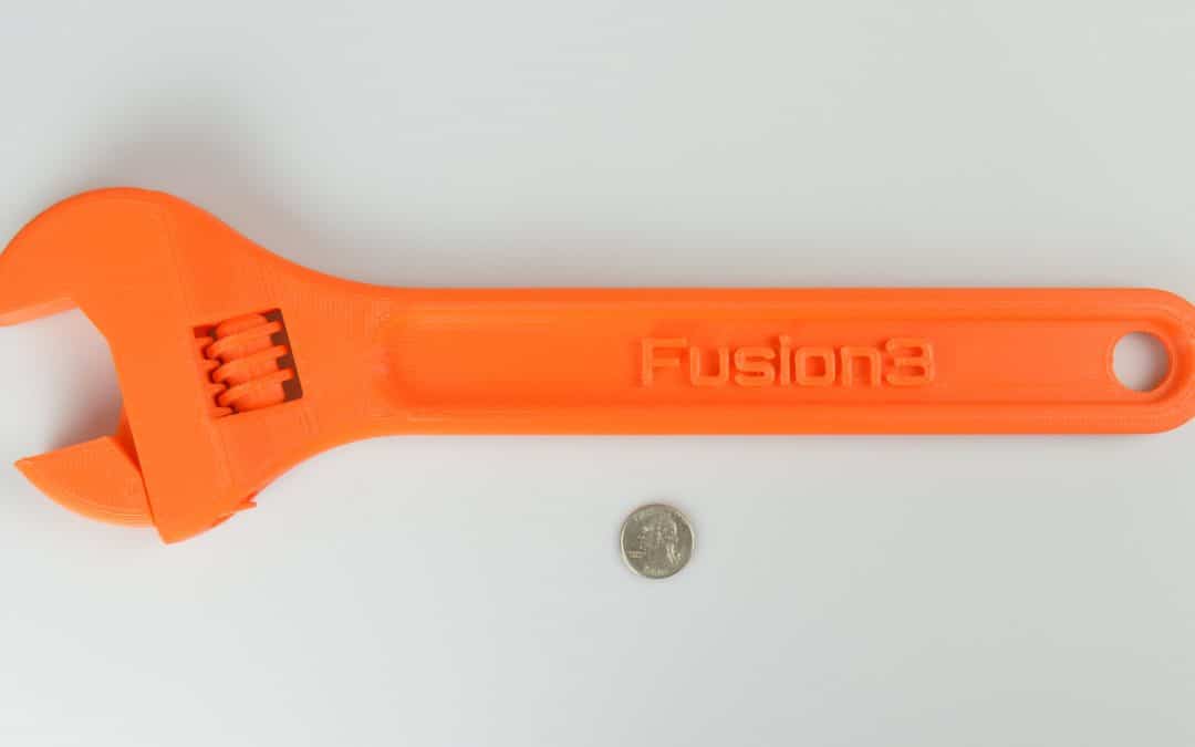 F400: Large (15″) Crescent Wrench (ABS) |  Fusion3